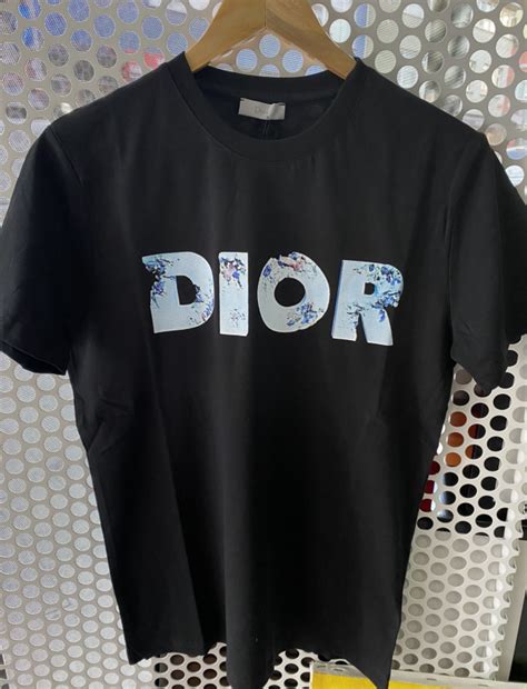 red dior t shirt|light brown Dior t shirt.